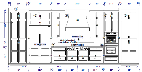 Design Rendering of new kitchen