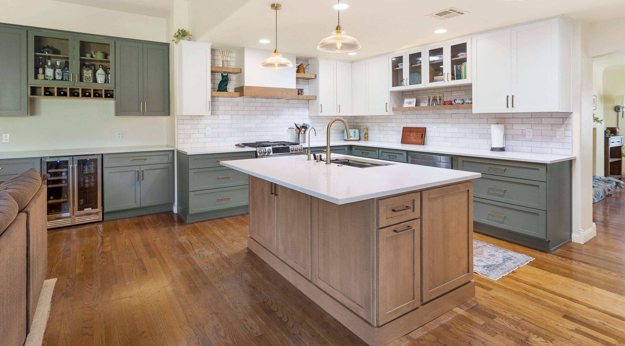 Transform Your Kitchen with Uncharted Design's Stunning Before & After Slider