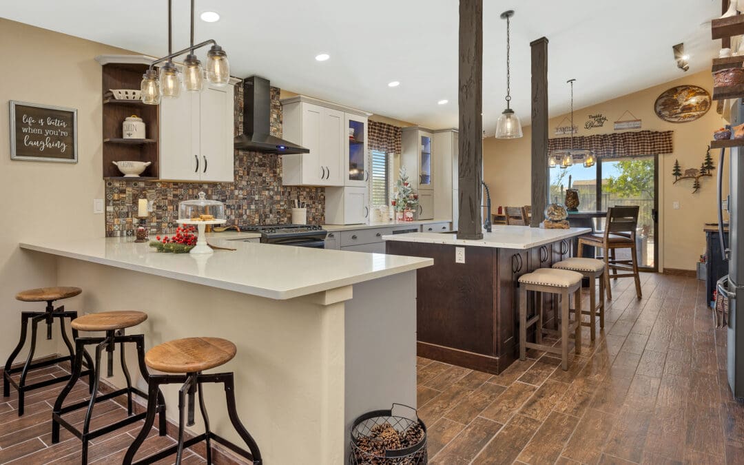 Farmhouse Cabin Kitchen Remodel Corona De Tucson