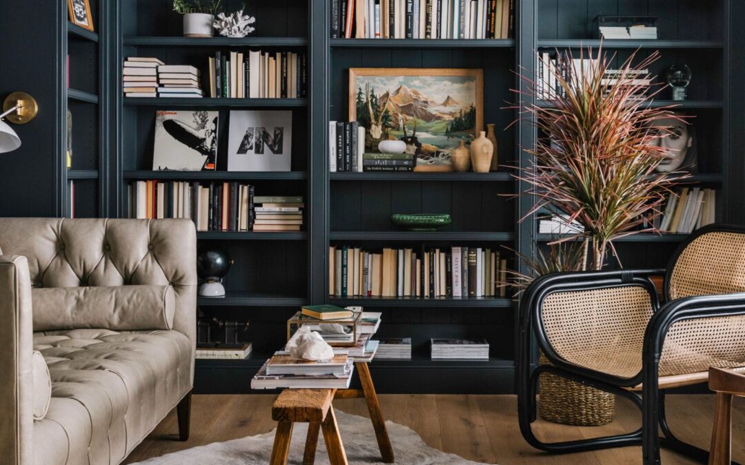 Built-In Bookshelves & Entertainment Areas: Functional Design with Personality