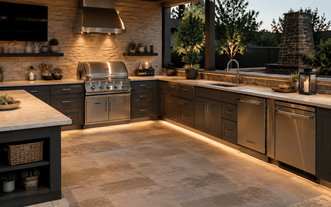 Outdoor Kitchens: Why Quality Cabinetry Matters More Than You Think